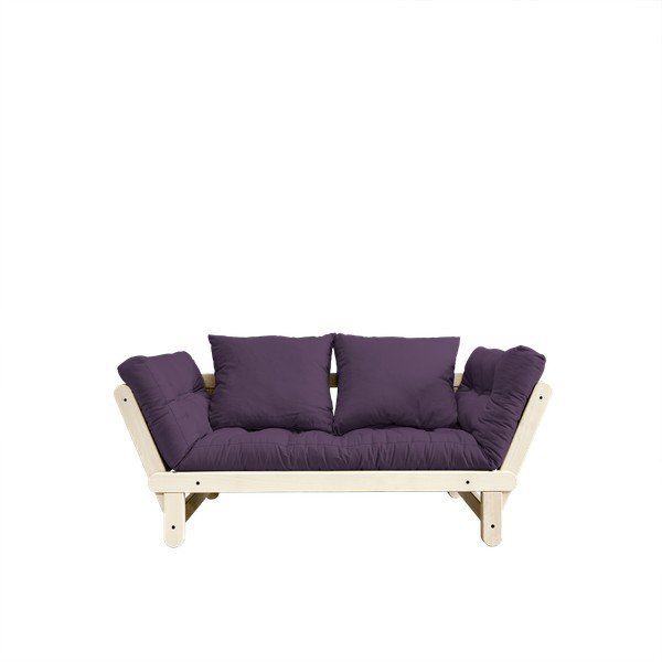 Sofa rozkładana Karup Beat Natural/Purple-image-2