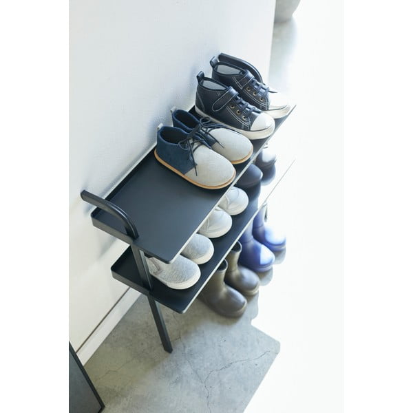 Czarna metalowa dziecięca szafka na buty Tower – YAMAZAKI-image-3