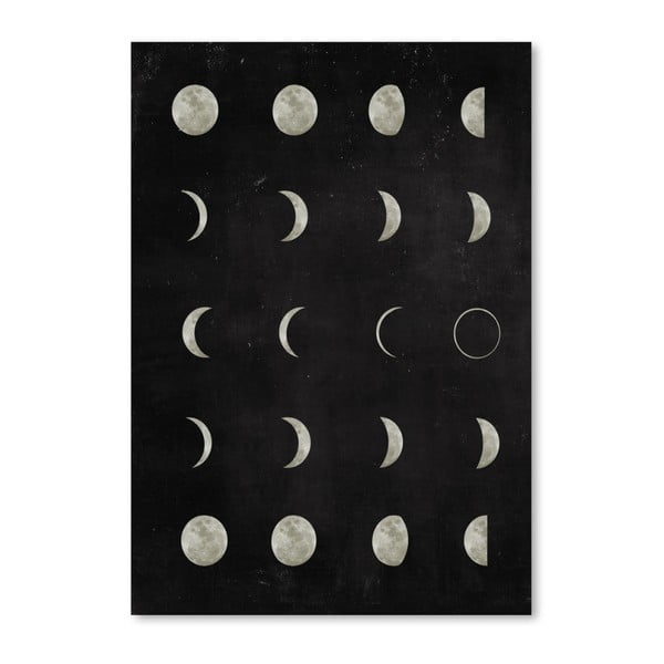 Plakat Americanflat Moon, 30x42 cm