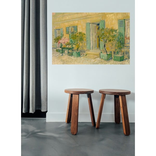 Obraz – reprodukcja 90x60 cm Exterior of a Restaurant in Asnières, Vincent van Gogh – Fedkolor-image-1