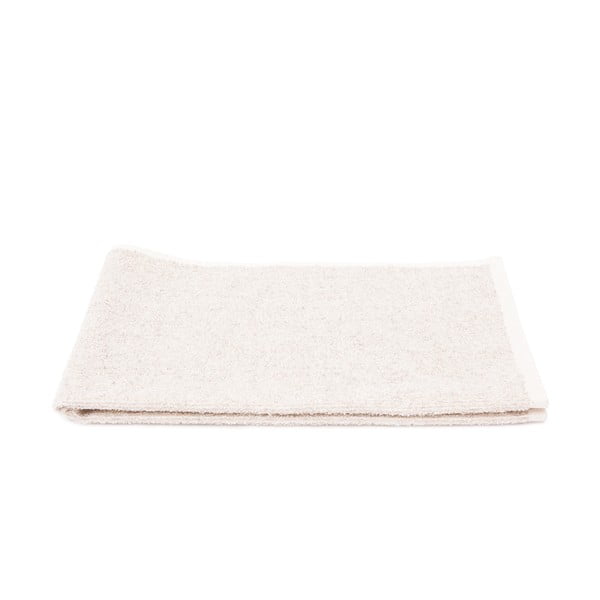 Komplet 2 kremowych ręczników Casa Di Bassi Stripe, 68x160 cm