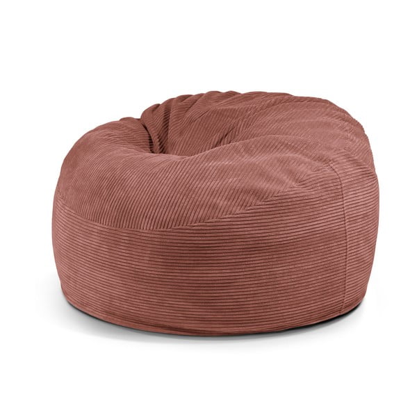 Ceglasty sztruksowy worek do siedzenia Om 110 – SLOWDOWN