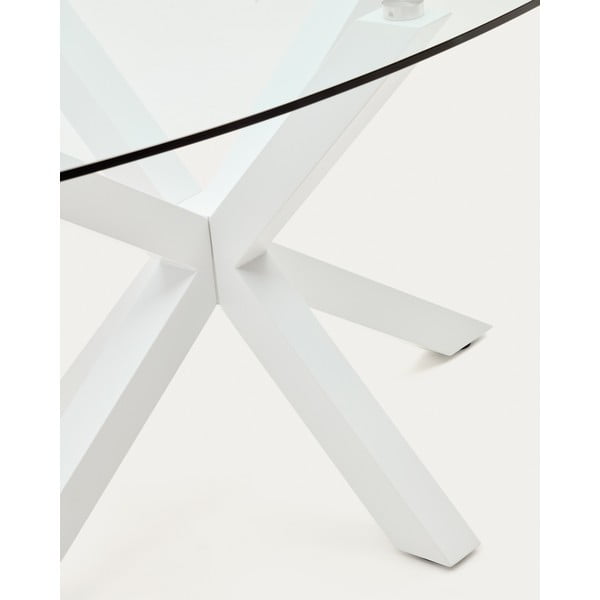 Stół ze szklanym blatem 100x200 cm Argo – Kave Home-image-1