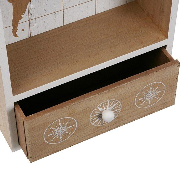 Skrzynka drewniana na klucze z szufladką VERSA-image-1