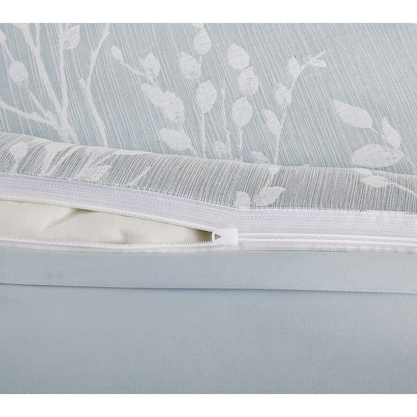 Zielona żakardowa pościel jednoosobowa 140x200 cm Boston – My House-image-3