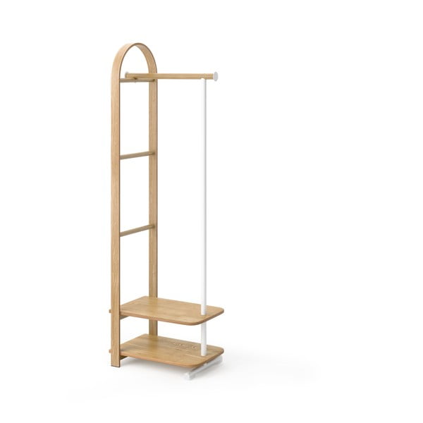 Zestaw do przedpokoju z litego drewna jesionowego w naturalnym kolorze 37x167x54 cm Bellwood – Umbra