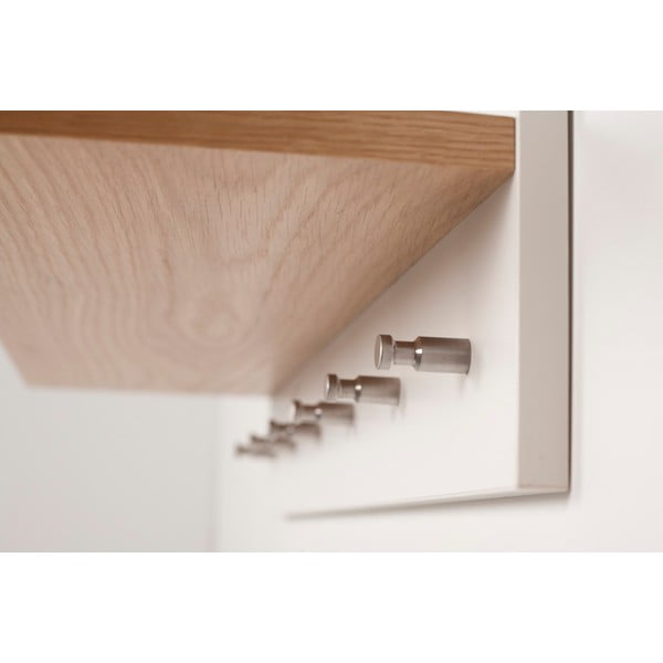 Półka ścienna z haczykami Woodman Northgate-image-1
