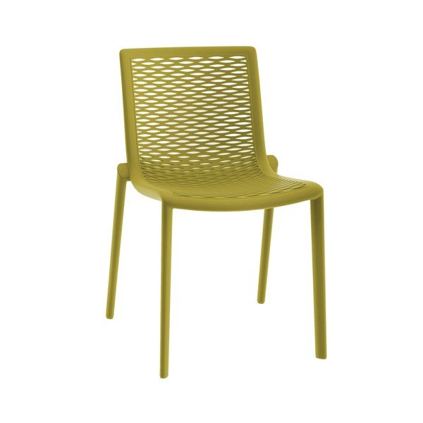 Zestaw 2 zielonych krzeseł ogrodowych Resol Net-Kat-image-1