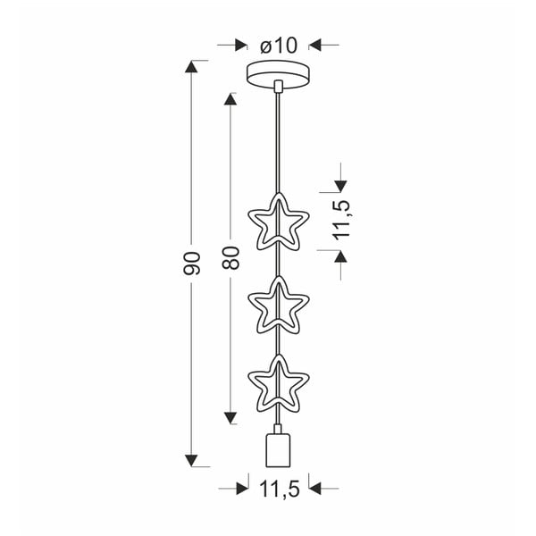 Lampa dziecięca z metalowym kloszem Single – Candellux Lighting-image-2