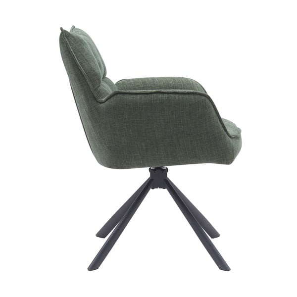 Zielone tapicerowane fotele jadalniane zestaw 2 szt. Marilla – Unique Furniture-image-2