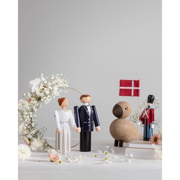 Drewniana figurka Bride – Kay Bojesen Denmark-image-1