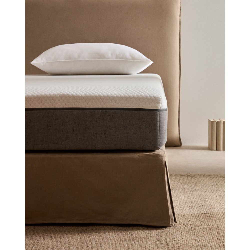 Średnio twardy piankowy materac 90x190 cm Eva – Kave Home (zdjęcie 9)