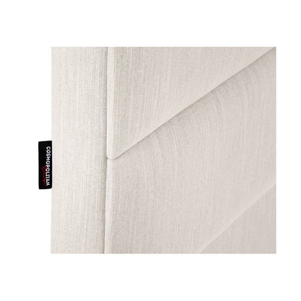Beżowy tapicerowany zagłówek 160x120 cm NY – Cosmopolitan Design-image-4