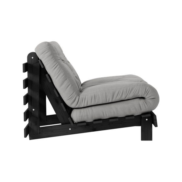 Szary fotel Roots Black Night – Karup Design-image-4