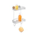Półka 2-poziomowa z przyssawką Wenko Vacuum-Loc, do 33 kg