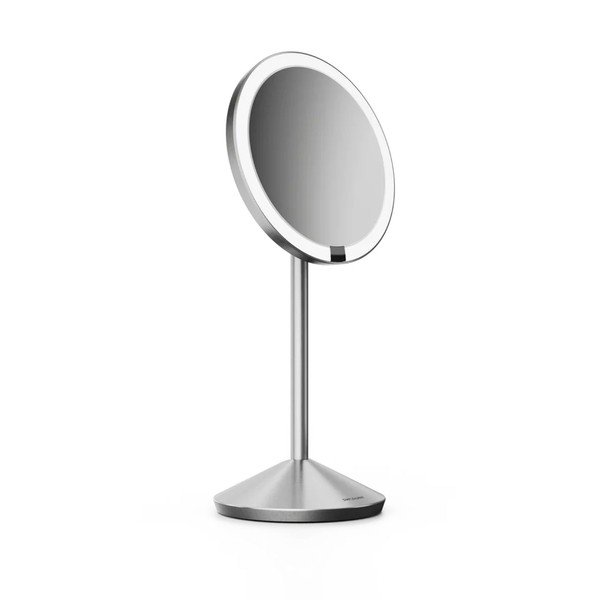 Lustro z oświetleniem/powiększające (powiększenie 10x) kosmetyczne ø 12 cm – simplehuman