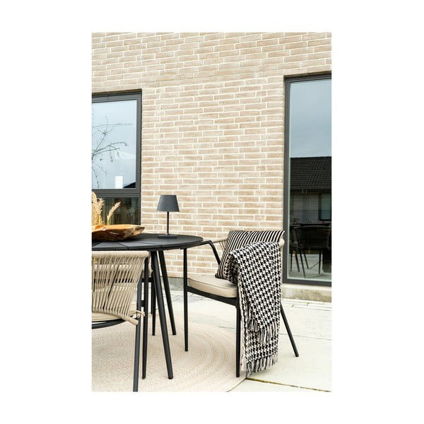 Czarna lampa stołowa LED (wys. 30 cm) Dean – House Nordic-image-3