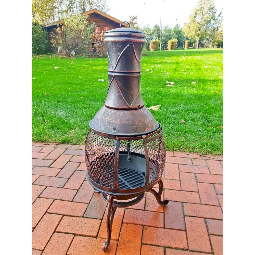 Żeliwne palenisko ø 50 cm – Garden Pleasure (zdjęcie 11)