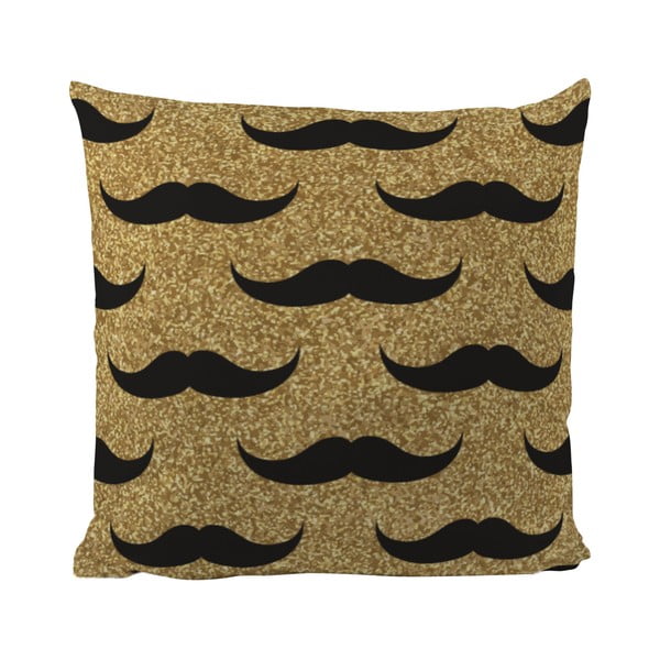 Poduszka Black Shake Set of Moustaches, 50x50 cm