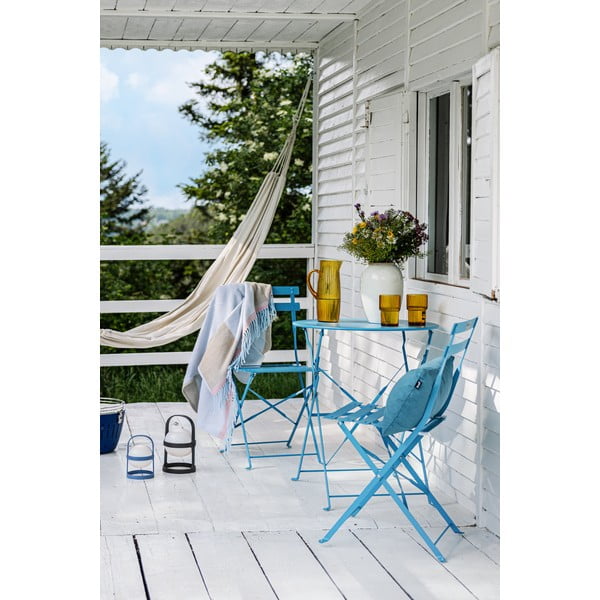 Zestaw niebieskich mebli ogrodowych Bonami Essentials Retro-image-1