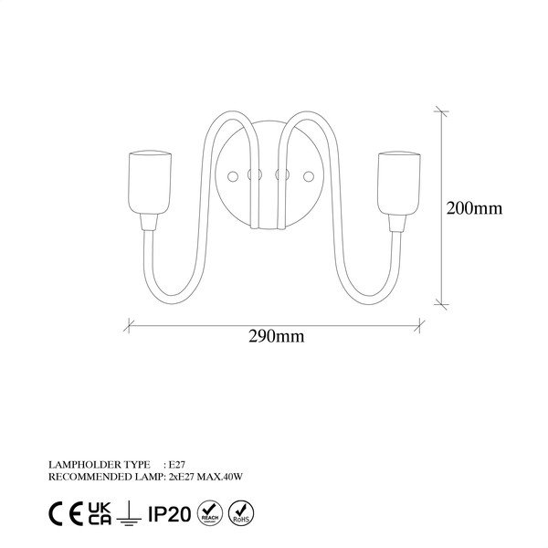 Czarny kinkiet Firat – Opviq lights-image-4