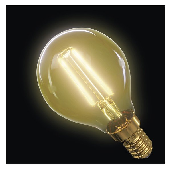 Żarówka LED EMOS Vintage Mini Globe Warm White, 2W E14-image-1