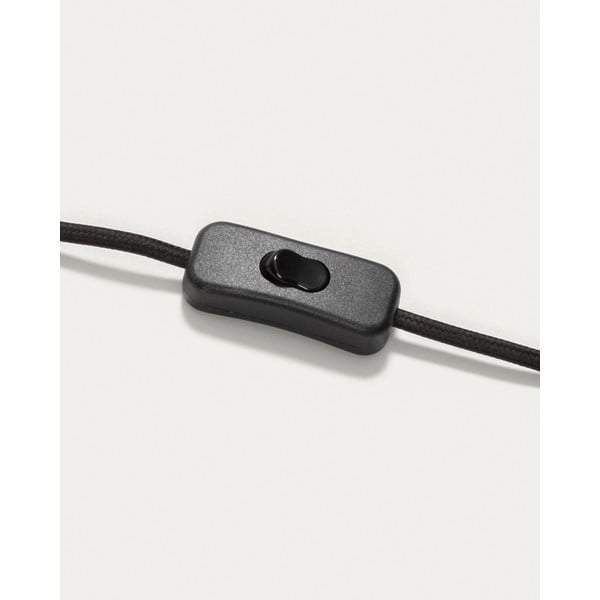 Czarny kinkiet ø 30 cm Eleazar – Kave Home-image-4