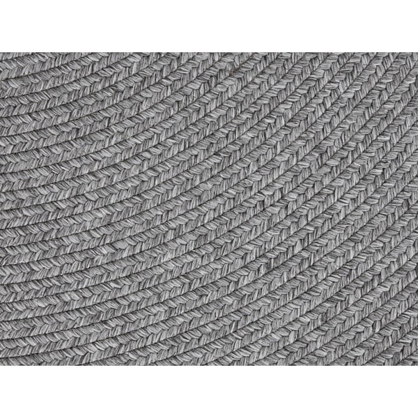 Szary okrągły dywan odpowiedni na zewnątrz ø 150 cm – NORTHRUGS-image-3