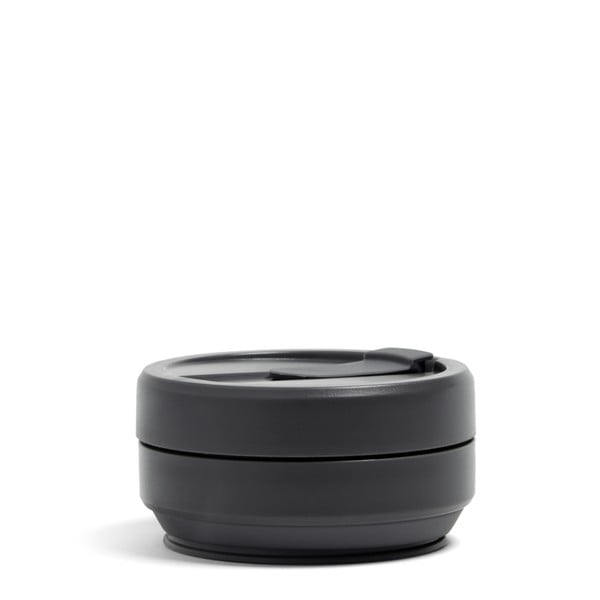 Grafitowy składany kubek podróżny Stojo Titan Carbon, 710 ml-image-1