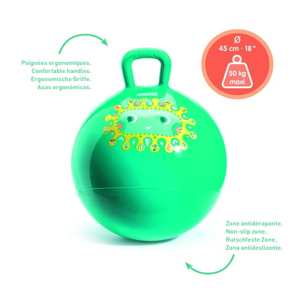 Piłka do skakania dla dzieci Djeco Diego-image-1