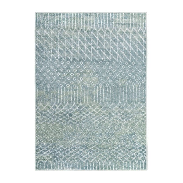 Miętowy dywan Mazzini Sofas Leaf, 133x190 cm