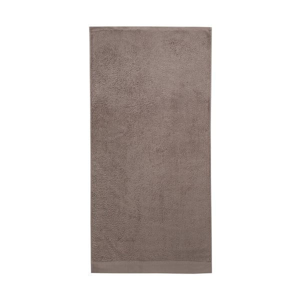 Brązowy ręcznik z bawełny organicznej Seahorse Pure, 70x140 cm