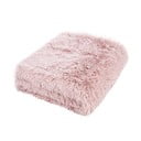 Różowa narzuta z mikropluszu na łóżko dwuosobowe 245x280 cm Cuddly – Catherine Lansfield