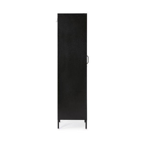 Czarna metalowa szafka z zamkiem 38x185x46 cm Cambridge – Yes Everyday-image-4