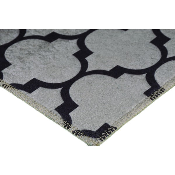 Szary dywan odpowiedni do prania 80x50 cm – Vitaus-image-2