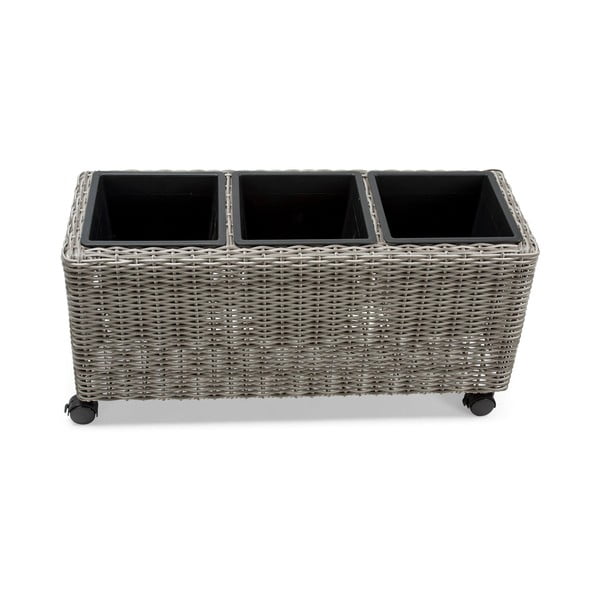 Szara doniczka ogrodowa Bonami Essentials Natural-image-4