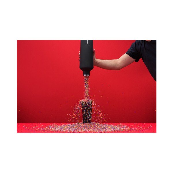 Czarna butelka podróżna ze stali nierdzewnej Corkcicle Canteen, 470 ml-image-2