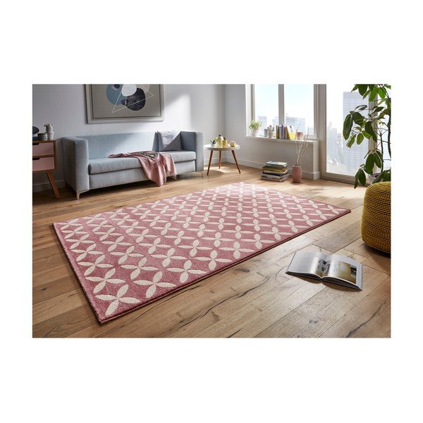 Różowy dywan Mint Rugs Tiffany, 120x170 cm-image-3