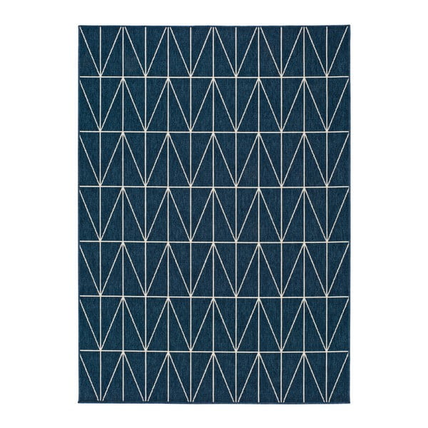 Niebieski dywan odpowiedni na zewnątrz Universal Nicol Blue Casseto, 140x200 cm
