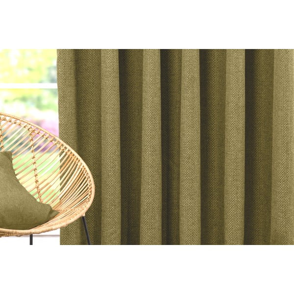 Zielona zasłona 140x260 cm Atacama – Mendola Fabrics-image-1