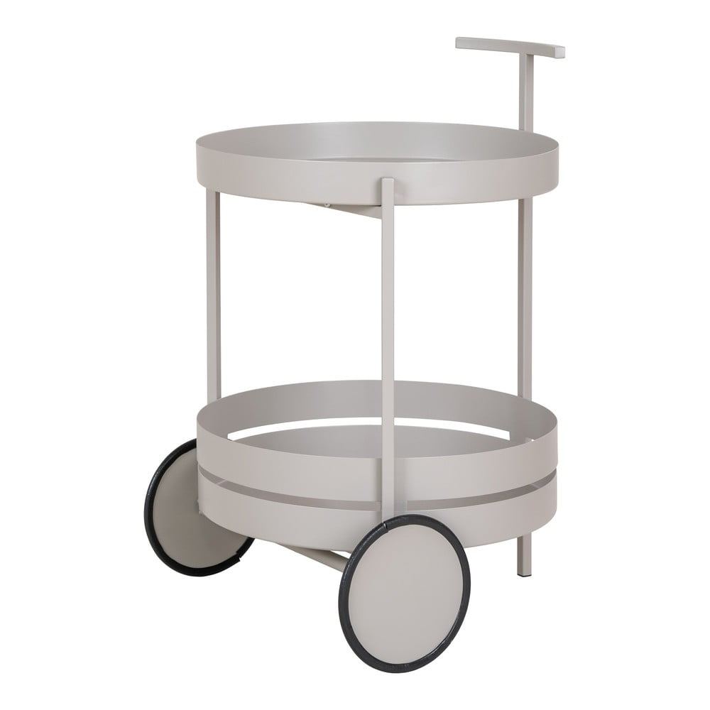 Metalowy barek na kółkach 40x49,5 cm Beja – House Nordic (zdjęcie 3)