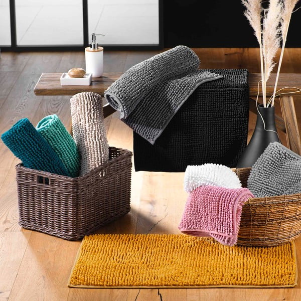 Zielony dywanik łazienkowy 50x120 cm Sweety – douceur d'intérieur-image-1