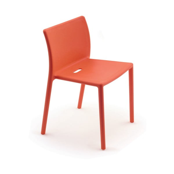 Pomarańczowe krzesło Magis Air