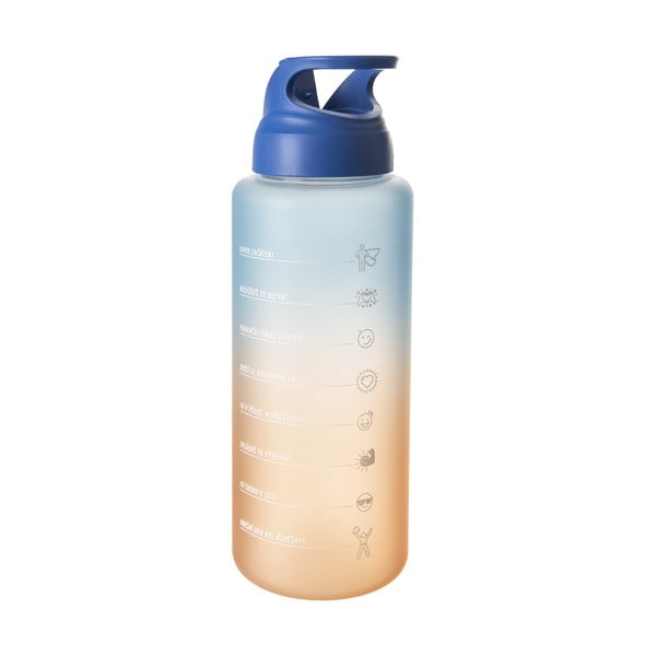 Niebiesko-pomarańczowa butelka 1 l Moly – Orion-image-3