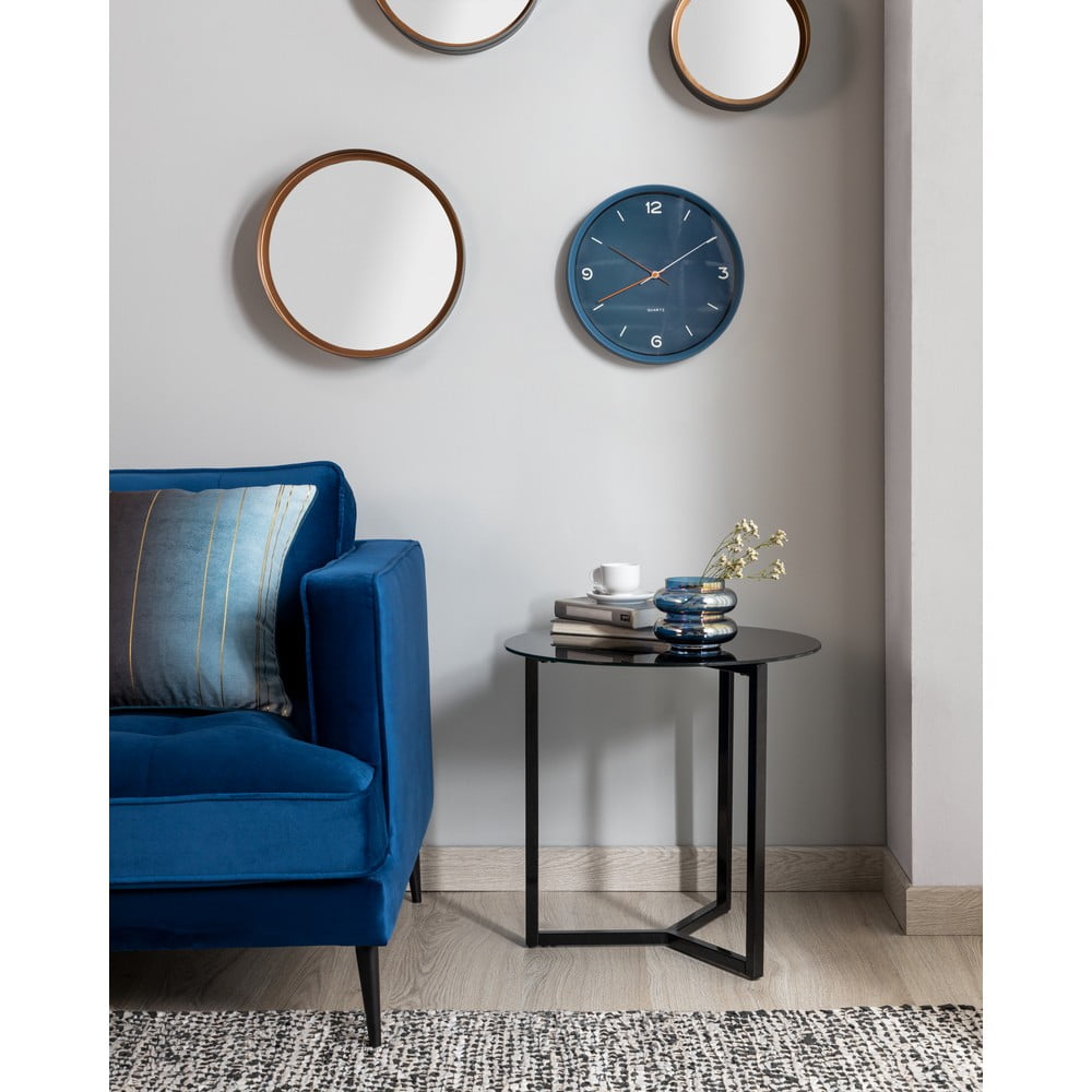 Czarny stolik Kave Home Marae, ⌀ 50 cm (zdjęcie 4)