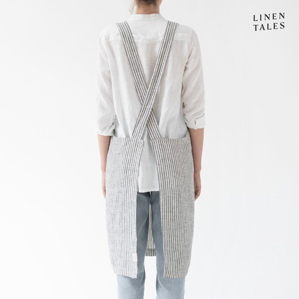 Lniany fartuch Crossback – Linen Tales-image-2