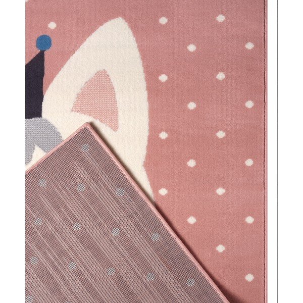 Dziecięcy różowy dywan Hanse Home Adventures Kitty Bonny, 160x220 cm-image-3