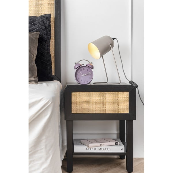 Szara lampa stołowa Leitmotiv Enchant I-image-1