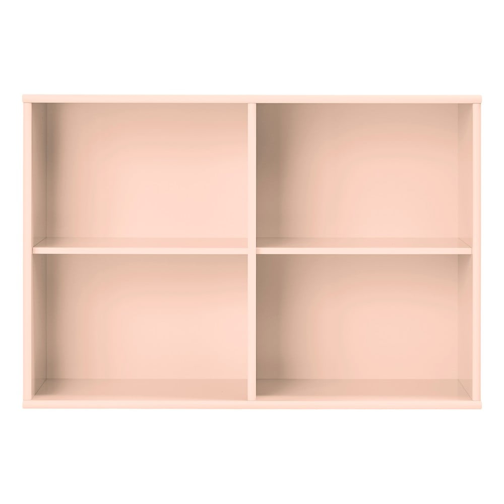 Jasnoróżowy regał wiszący 89x61x32,5 cm Mistral – Hammel Furniture