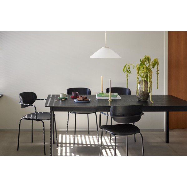 Czarny stół 95x195 cm Dapper – Hübsch-image-1